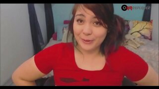 BBW Adolescente Camgirl Geme e se masturba